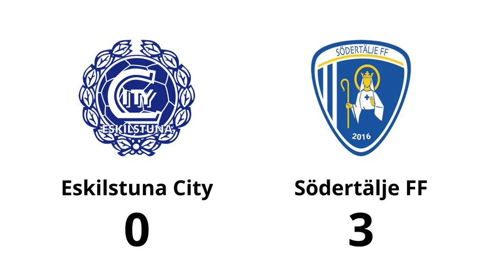 Eskilstuna City förlorade mot Södertälje FF
