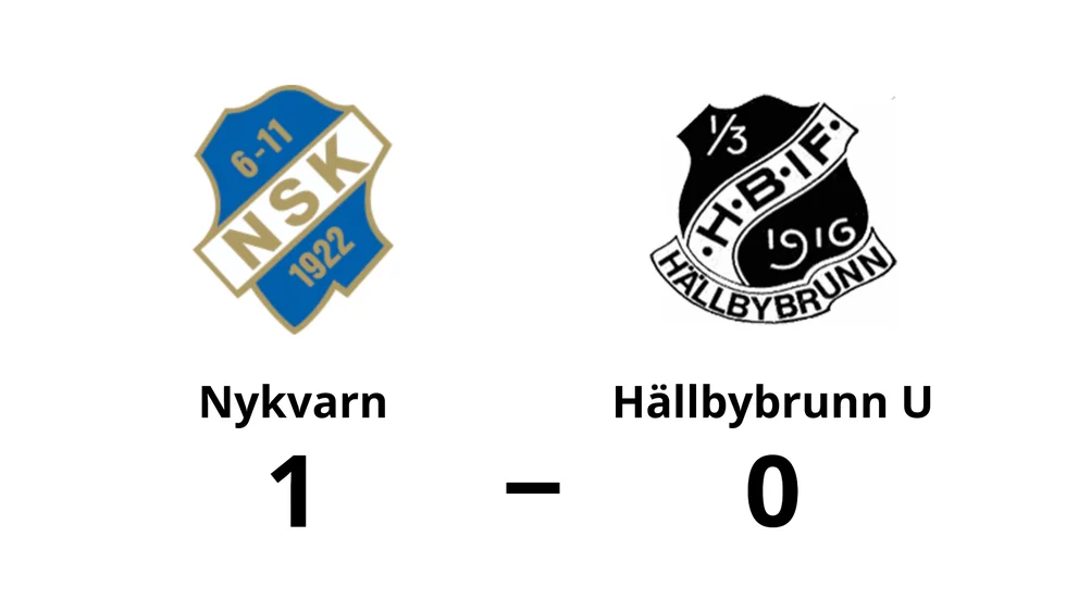 Nykvarns SK vann mot Hällbybrunns IF U