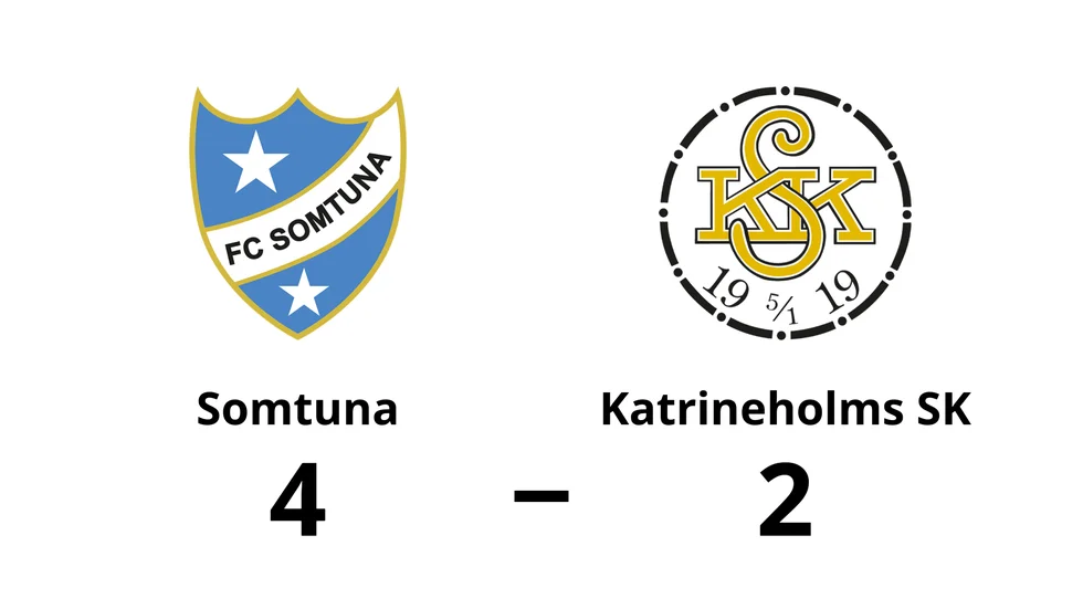 FC Somtuna vann mot Katrineholms SK FK