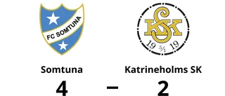 Yusef Hassan Mahamud målskytt när Katrineholms SK förlorade