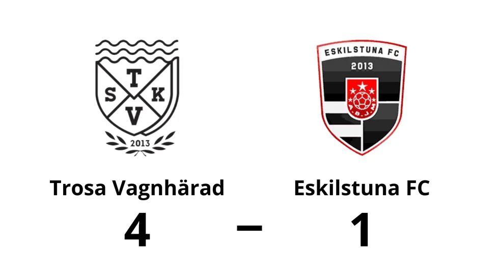 Trosa-Vagnhärad SK vann mot Eskilstuna FC