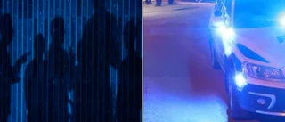 Misshandlade ung man – framför näsan på polis