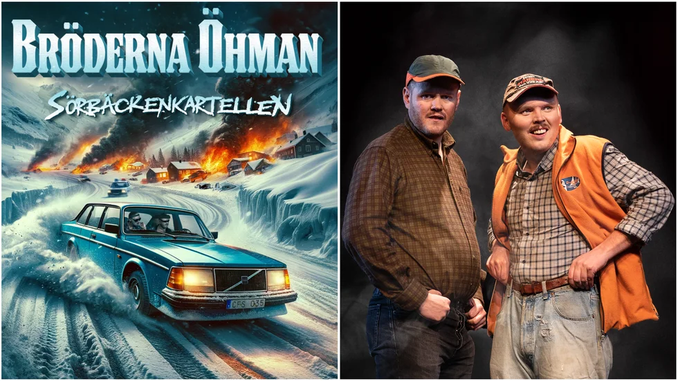 Bröderna Öhman, Leif och Billy, släpper låten "Sörbäckenkartellen" nästa vecka.