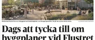 Säg nej till byggplanerna vid Flustret 