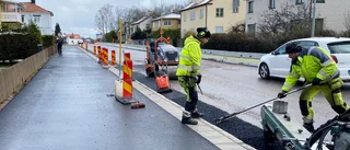 Nu får Motalagatan sin nya bredd – men det blir inte bättre skick