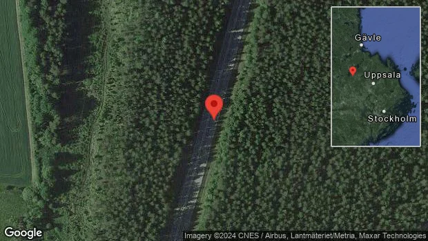 Flera personbilar i trafikolycka på väg 56