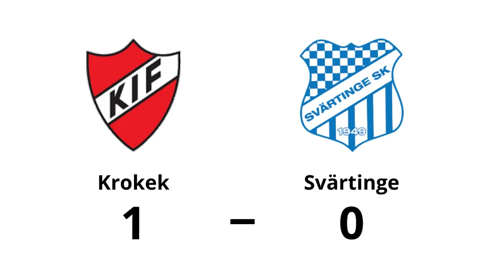 Krokeks IF vann mot Svärtinge SK