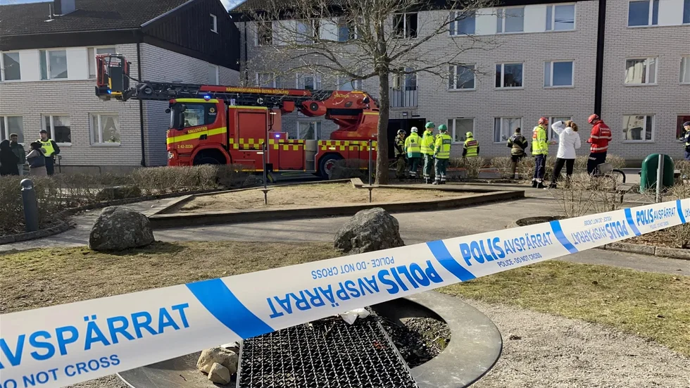 Brand i Skäggetorp. 
