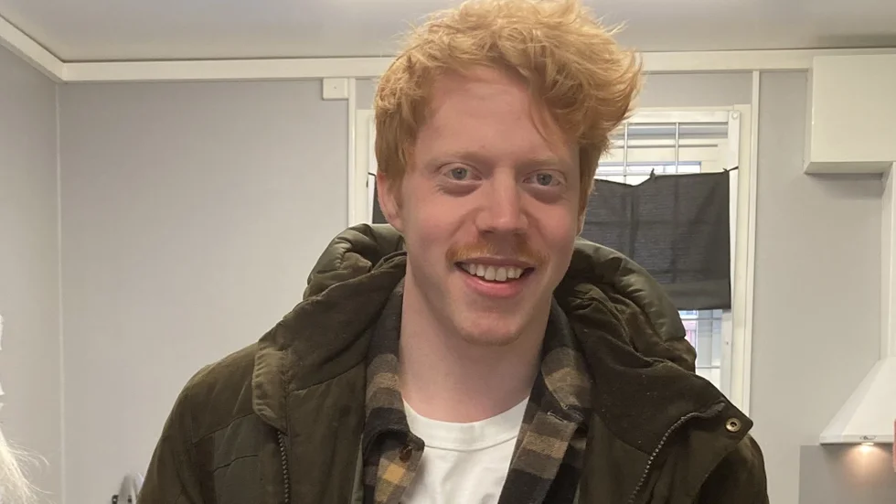 Youtubestjärnan Mauri Hermundsson prisade Sverkerskolan och Fyrisskolans mat. 