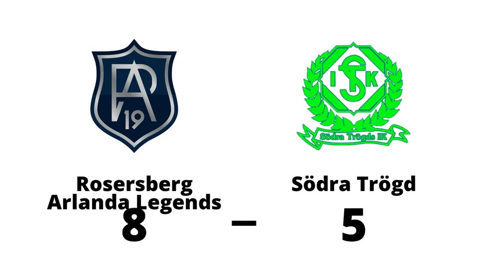 Rosersberg Arlanda Legends vann mot Södra Trögds IK