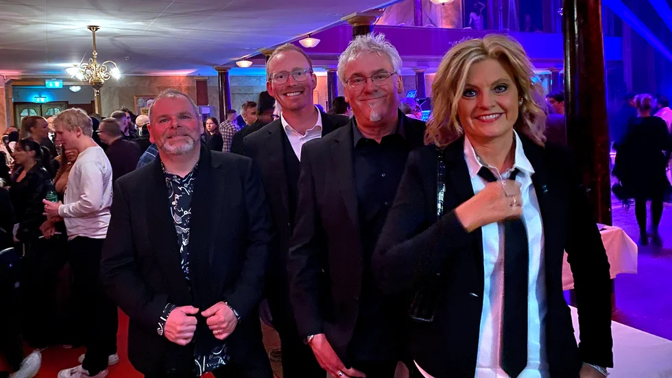 Titanix: Jerry Rolf, Jonas Holmqvist, Stefan Rolf och Maria Rolf.