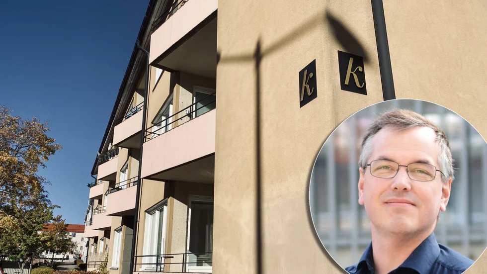 Marcus Kjellin, förhandlingsstrateg på Hyresgästföreningen, företräder nu de hyresgäster som Kfast dragit inför hyresnämnden.