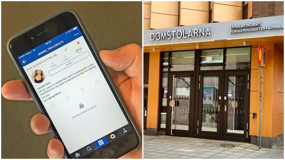 En kvinna åtalas vid Uppsala tingsrätt för romanssvindel via sms mot en man. 