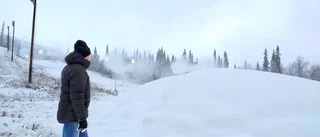 Dundret och Kåbdalis i svenska snötoppen