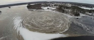Isen har fått rena snurren