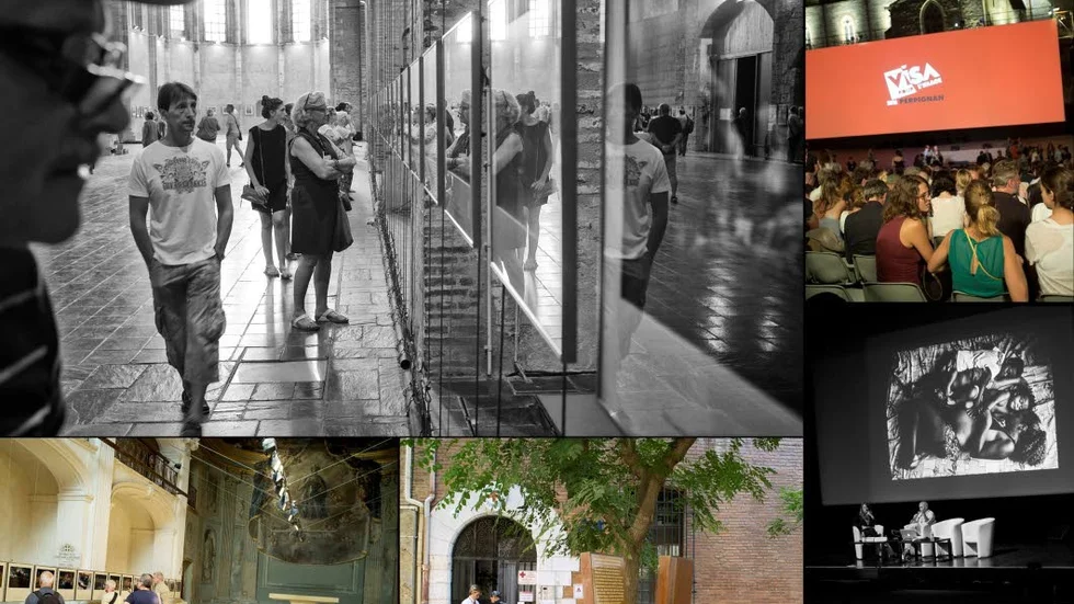 Labyrint. Vägen mellan utställningslokalerna i gamla kyrkor, kloster och fängelser är en labyrint som lockar till upptäcktsfärd, berättar krönikören Anders Alm som besökt fotofestivalen i Perpignan.