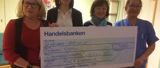 Gåva till äldreboende