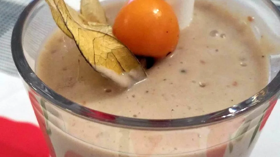 Fräsch start. Smoothie är gott till frukost. Komplettera med ägg eller en grov smörgås.