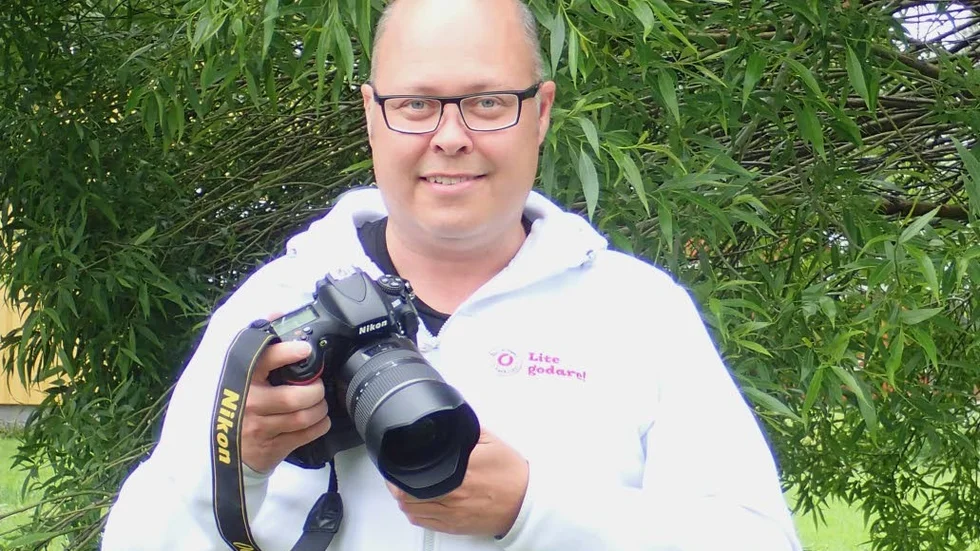 Igång. Efter några års uppehåll har Tomas Jönsson fått ny inspiration för att tävla med sina fotografier.