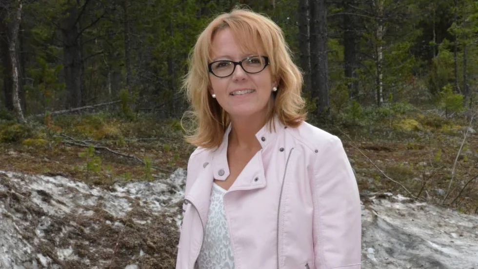 Driftig företagare. "Det finns ett stort intresse för lägenheterna", säger Helena Huru.