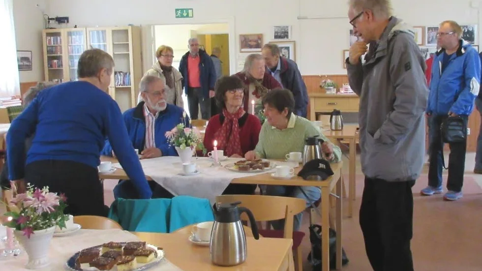 Kaffepaus. Ingen resa utan gott fika.