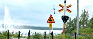 Tillfälliga staket sätts upp under Pdol