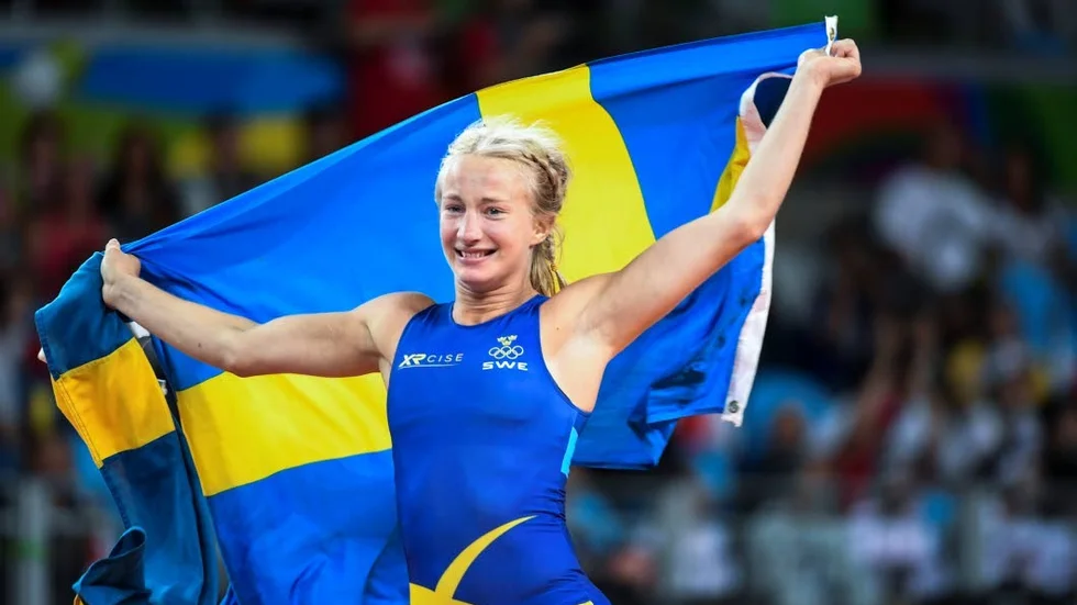 BRONSGLÄDJE. Sofia Mattsson vann på fall.