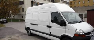 Den vita minibussen har bekräftats stulen