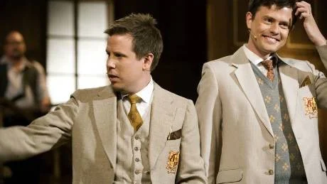TEFEST. Filip Hammars och Fredrik Wikingssons nya program heter Boston Tea Party.