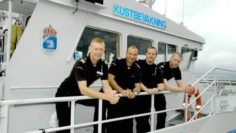 BERÖM. 38-åringens noggranna färdplan gjorde att sökområdet snabbt kunde begränsas, säger Lars Näsman till vänster som deltog i eftersöket med Fredrik Gustafsson, Anderas Sikström och Olof Pettersson.