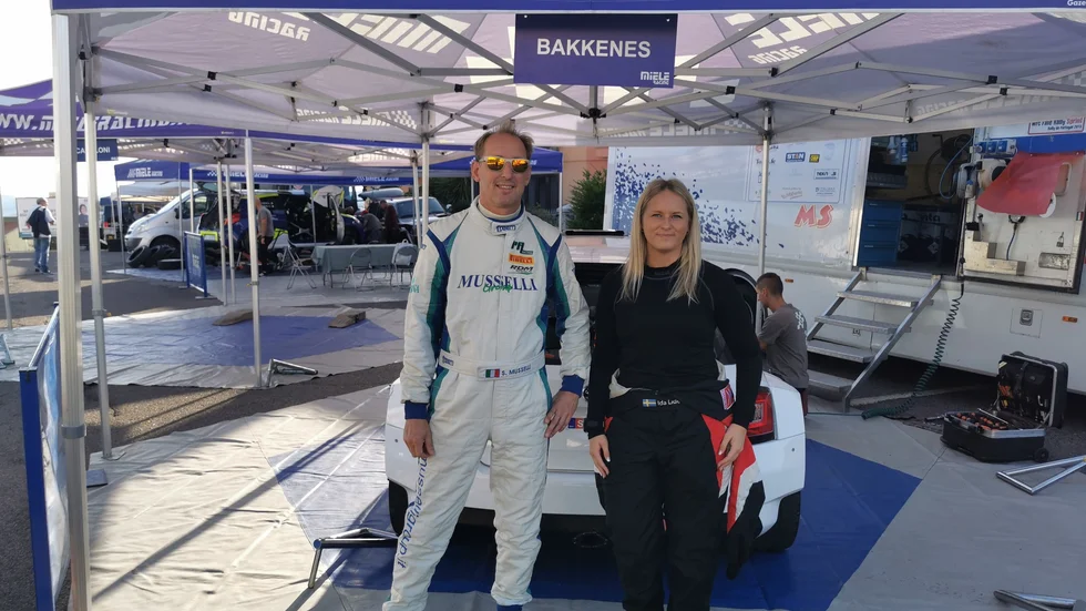 Ida och Henk på Sardinien. 