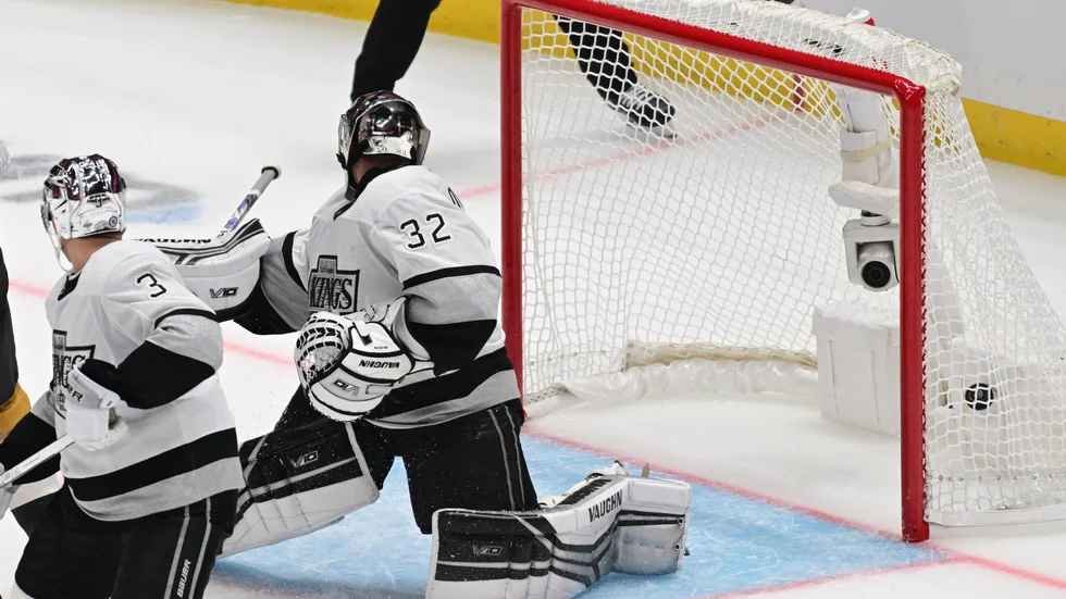 Jonathan Quick fick se ett sent Vegasavgörande gå i mål.