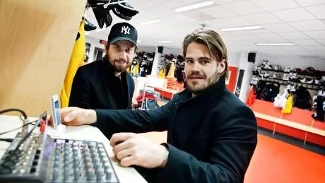 Niklas Olausson och Karl Fabricius.