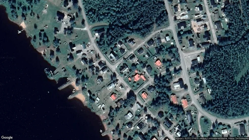 Området kring Tallvägen 9