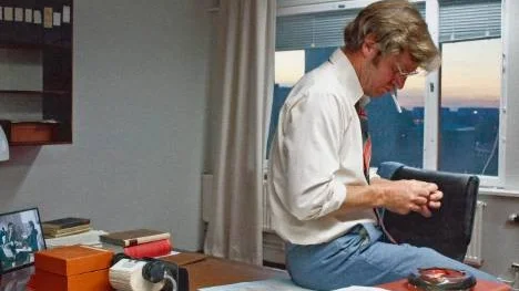 Magnus Krepper spelar statsminister i filmen "Call girl". Likheterna mellan rollfiguren och verklighetens Olof Plame är många.