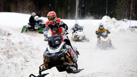 Adam Öhman svarade för sin främsta prestation hittills inom skotercrossen. Nu siktar han vidare mot SM. (Arkivbild)