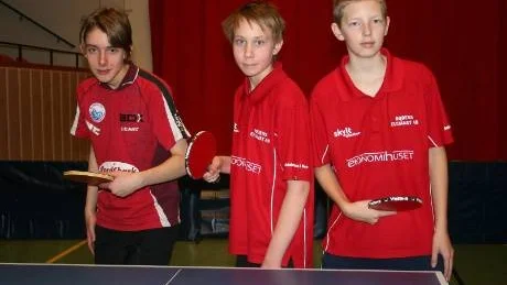 LOVANDE SEGRARE. Pontus Nordström, Oscar Olsson och Anton Pesu.