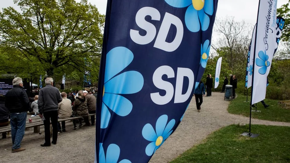 Lite roligt. SD-basen i Norrbotten Robert Håkansson känner igen sig i Trumps situation. "Det är lite roligt", säger han.