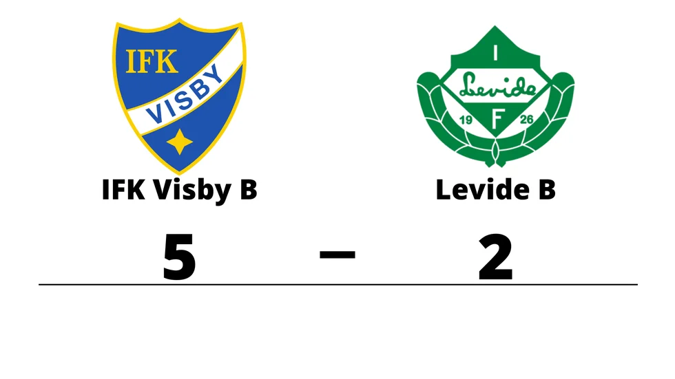 IFK Visby B vann mot Levide IF B