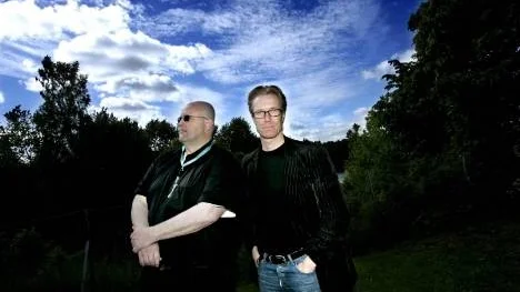 Börge Hellström och Anders Roslund hyllas i USA.