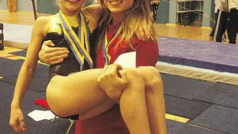 Två silver för Julia Rumbutis (Arkivbild).
