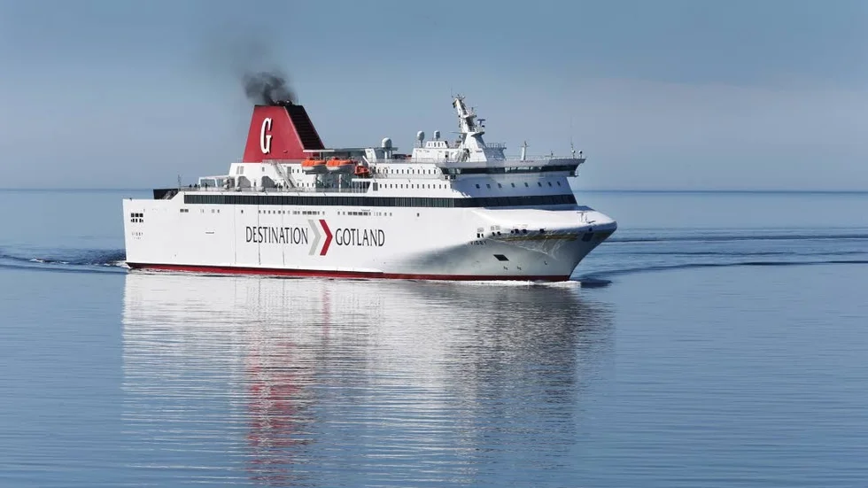 Gotlands bro. Hanna Westerén (S) har lagt en motion i riksdagen om färjetrafiken.?Foto: Krister Nordin