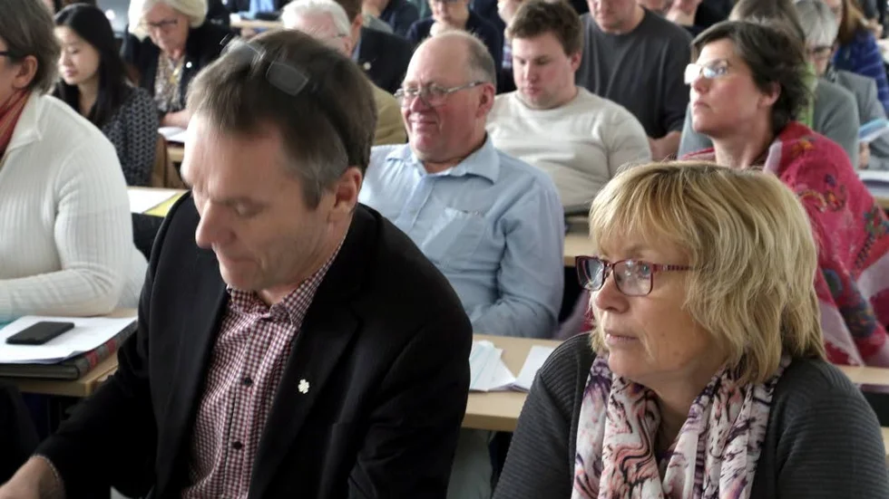 Centertoppar. Lars Thomsson och Eva Nypelius är två av centerpartiets toppföreträdare som Gotlands Folkblads politiska chefredaktör är besviken på.