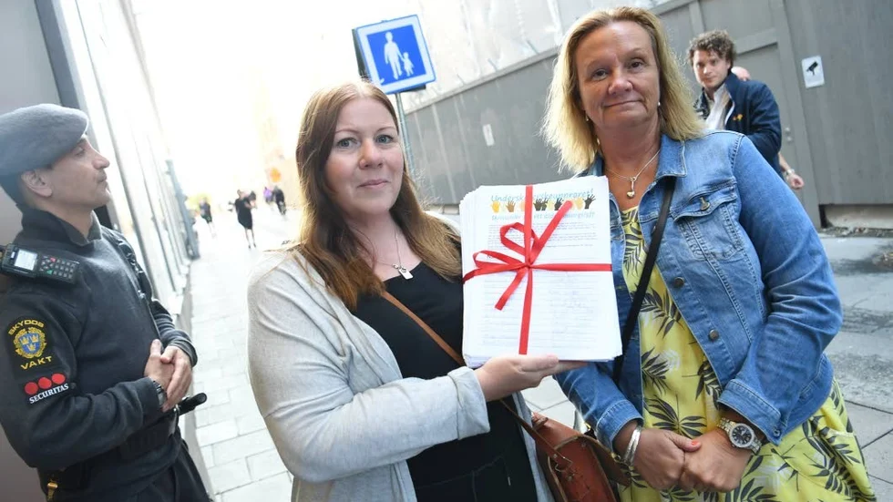 Marie Wiberg och Jenny Klingstam är grundarna till undersköterskeupproret.