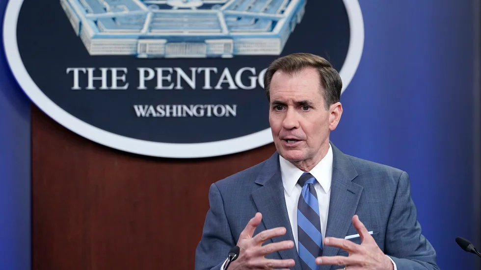 Pentagons presstalesperson John Kirby utesluter inte fler amerikanska militära förmågor till Europa.