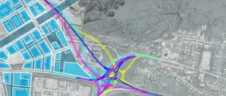 Så här dras E10 förbi nya centrum