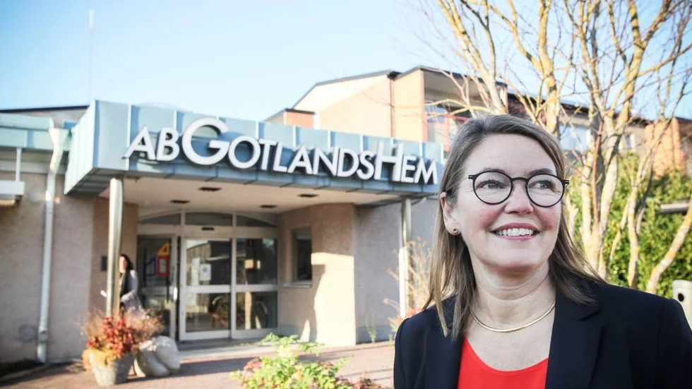 Elisabeth Kalkhäll är vd för Gotlandshem.