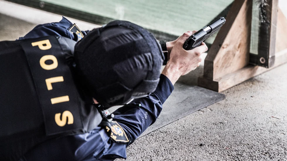 Att inte längre klara säkerhetsklassning är den vanligaste orsaken till att studenter avskiljs från polisutbildningen. Arkivbild.