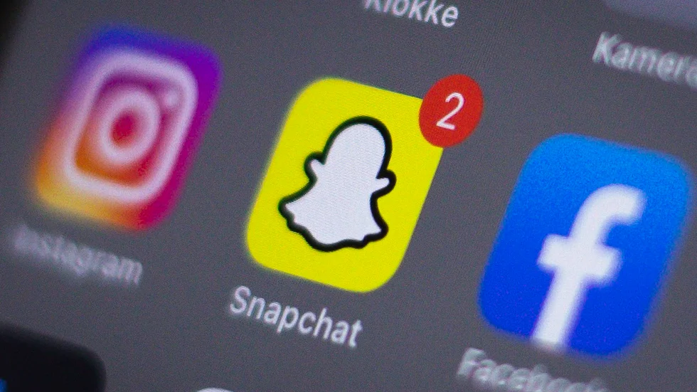 Den unga flickan fick oönskade meddelanden på Snapchat och gjorde en polisanmälan.