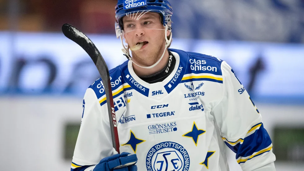 Calle Själin har skrivit NHL-kontrakt med Florida. Arkivbild.